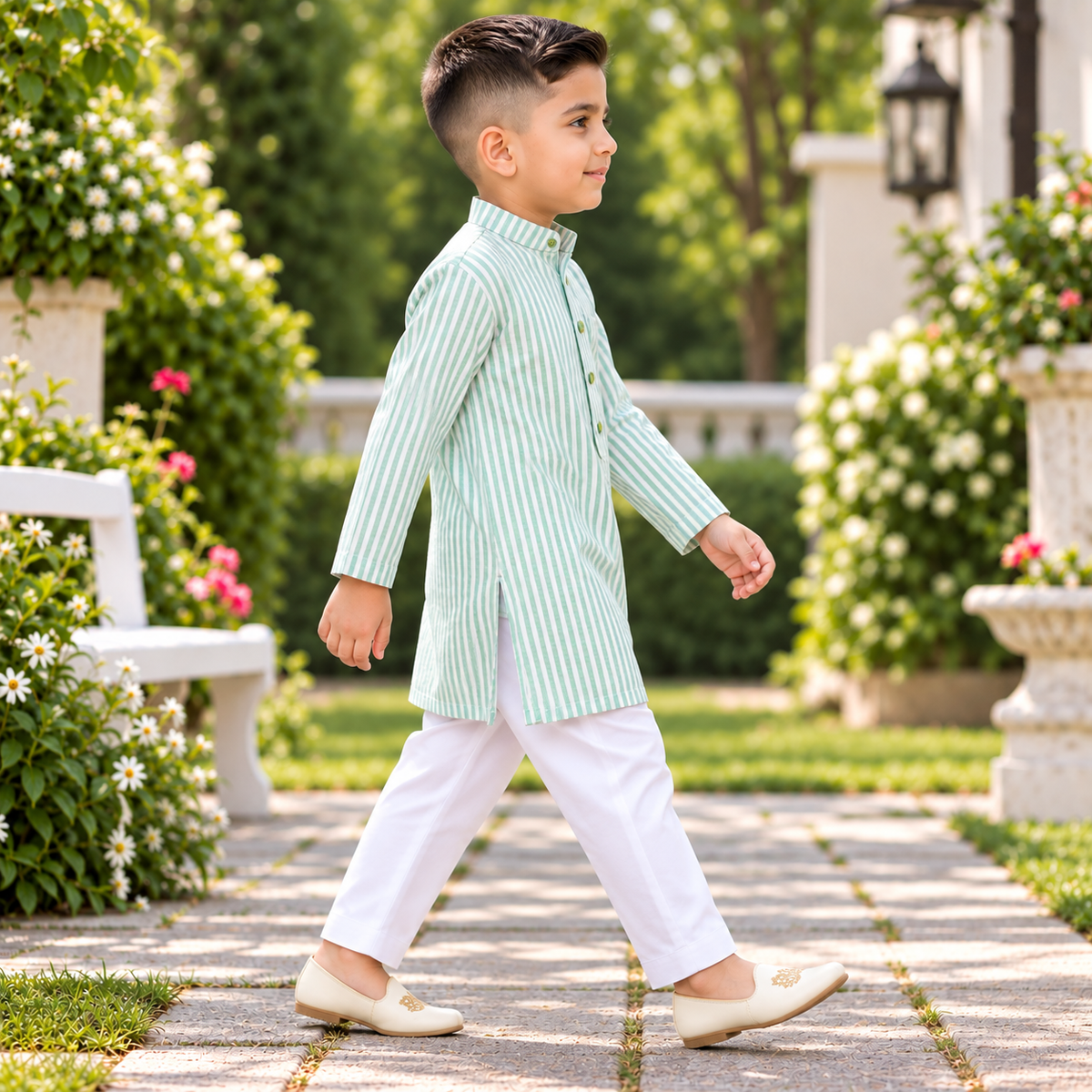 Green Kurta Pant