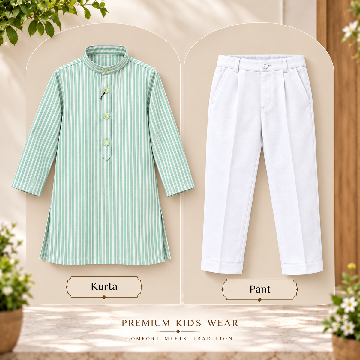 Green Kurta Pant