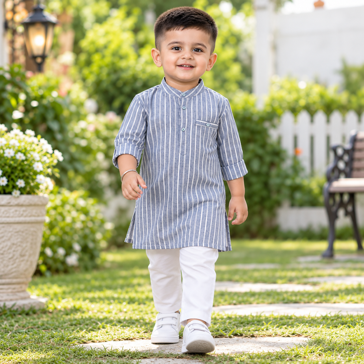 Navy Kurta Pant