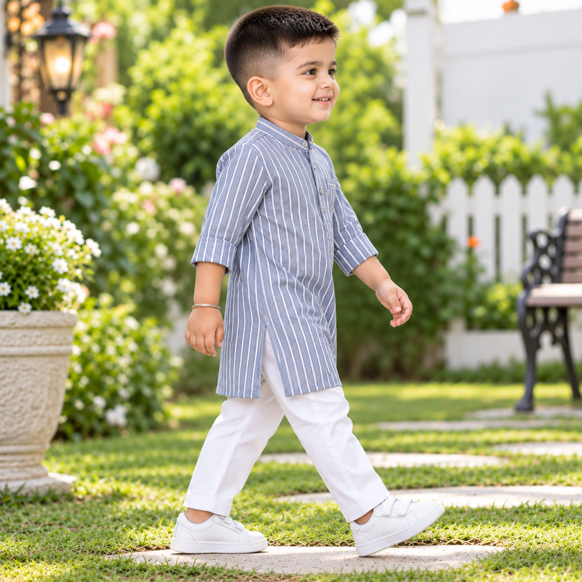 Navy Kurta Pant