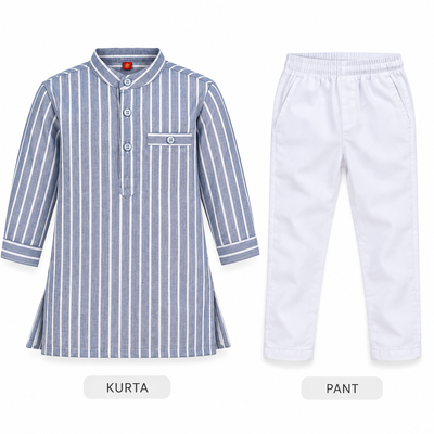 Navy Kurta Pant